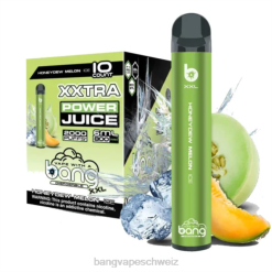 4X0J18 Bang Vape XXL 2000 Züge - Vape Gang disposables Honigmeloneneis