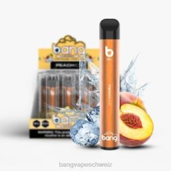 4X0J33 Bang Vape XL Einweg - Bang Vape nicotine Pfirsicheis