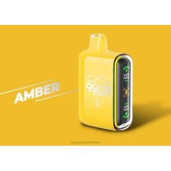 4X0J50 Vape Gang MEGA 20.000 Züge Einweg-Vaporizer (5er-Packung) - Bang Vape Schweiz Bernstein