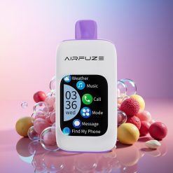 AirFuze Smart 30000 Puffs Disposable Pod - 5% Nikotin, 900mAh, Typ-C, Grape Burst (Trauben Explosion), Schweiz Großhandel