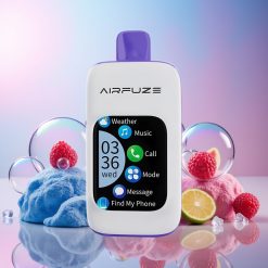 AirFuze Smart 30000 Puffs Disposable Pod - 5% Nikotin, 900mAh, Typ-C, Schweiz Großhandel, Blaue Himbeere Eis