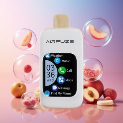 AirFuze Smart 30000 Puffs Disposable Pod - 5% Nikotin, 900mAh, Type-C, Juicy Peach (Saftiger Pfirsich) - Schweiz Großhandel