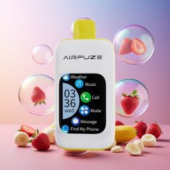 AirFuze Smart 30000 Puffs Disposable Pod Erdbeer-Banane 5% Nikotin 900mAh Type-C Schweiz Großhandel