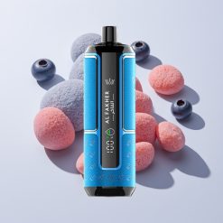 Al Fakher Crown Bar 15K Hypermax Einweg-Vape Kit Blaubeerkaugummi – 22ml, 600mAh, Type-C, Schweiz großhandel