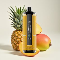 Al Fakher Crown Bar 15K Hypermax Einweg-Vape Kit Mango-Ananas, 22ml, 600mAh, 15.000 Züge, Schweiz Großhandel