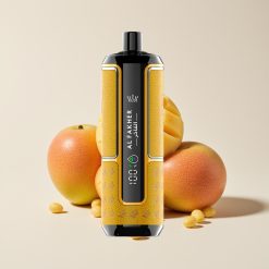Al Fakher Crown Bar 15K Hypermax Einweg-Vape Kit Mango Eis – 22ml, 600mAh, Type-C, Schweiz Großhandel