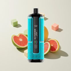 Al Fakher Crown Bar 15K Hypermax Wegwerf-Vape Kit Gummi Minze – 22ml, 600mAh, Typ-C, Schweiz Großhandel