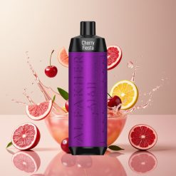 Al Fakher Crown Bar 8000 Crystal Einweg-Vape Kirschfest (Cherry Fiesta) – 600mAh, 18ml, 5mg, Schweiz Großhandel