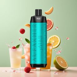 Al Fakher Crown Bar 8000 Crystal Einweg-Vape Minze – 18ml, 5mg Nikotin, 8000 Züge, Schweiz Großhandel