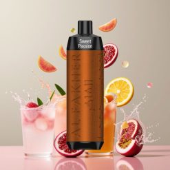 Al Fakher Crown Bar 8000 Crystal Einweg-Vape Süße Passionsfrucht – 18ml, 5mg, 8000 Züge, Schweiz Großhandel