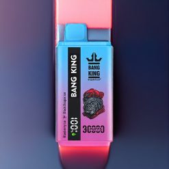 Bang King 30000 Puffs Einweg-Vape Blaubeer-Eis Schwarz-Drachen-Eis – 36ml, 550mAh, 1.2 Mesh Dual Coil, Type-C, Schweiz Großhandel