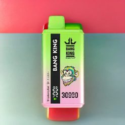 Bang King 30000 Puffs Einweg-Vape Erdbeer-Kiwi-Pfirsich-Eis – 30.000 Züge, 36ml, 550mAh, Schweiz Großhandel