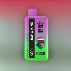 Bang King 30000 Puffs Einweg-Vape Erdbeer Kiwi Sauerapfel Himbeere – 36ml, 550mAh, 1.2 Mesh Dual Coil, Type-C, Schweiz Großhandel