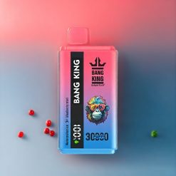 Bang King 30000 Puffs Einweg-Vape Wassermelone-Eis Blaubeer-Minze – 30.000 Züge, 36ml, Typ-C, Schweiz Großhandel