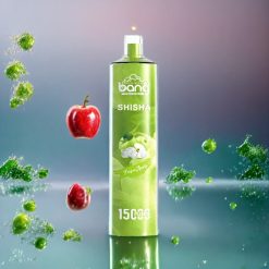 Bang Shisha 15000 Puffs Einweg-Vape Gefrorener Apfel – 23ml E-Liquid, Typ-C-Ladung, 600mAh, Schweiz Großhandel