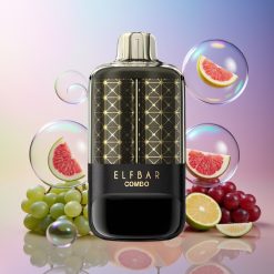 ELF BAR COMBO 25000 Puffs Einweg-Vape Grüne Traube & Trape, Schweiz Großhandel, 22ml E-Liquid, 700mAh, Dual-Modus