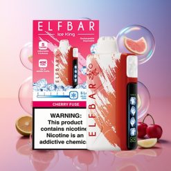 Elf Bar Ice King 40000 Puffs Einweg-Vape Kirschfuse – 20ml E-Liquid, 5% Nikotin, 850mAh Akku, Schweiz Großhandel