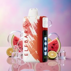 Elf Bar Ice King 40000 Puffs Einweg-Vape Wassermelone-Eis Schweiz Großhandel – 20ml E-Liquid, 5% Nikotin, 850mAh Akku, LCD Display
