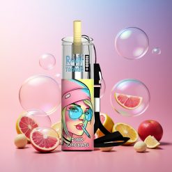 Fumot Original RandM Tornado 10000 Plus Wegwerf-Vape Pink Lemonade 20 ml 5% Mesh Coil Schweiz Großhandel