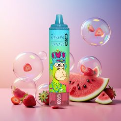 Fumot RandM Tornado 15000 Puffs Einweg-Vape Erdbeer Wassermelone 25ml 850mAh 0.9 Ohm Mesh Schweiz großhandel