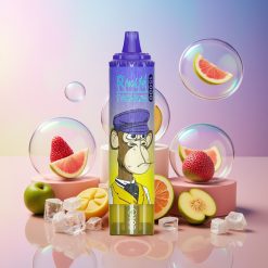 Fumot RandM Tornado 15000 Puffs Schweiz Großhandel – 25ml, 850mAh, Mesh Coil, Mango On Ice (Mango auf Eis)