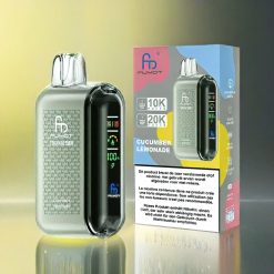 Fumot Tornado 20000 Puffs Gurken-Limonade Schweiz Großhandel mit Dual Mesh Coil, 20ml E-Liquid und Smart Display