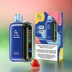 Fumot Tornado 20000 Puffs Schweiz Großhandel - 20000 Züge, Dual Mesh Coil, 20ml E-Liquid, Erdbeer-Wassermelone