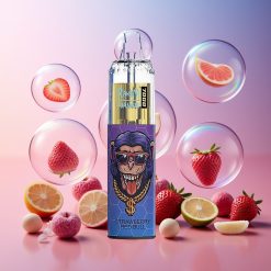 Fumot Tornado 7000 Einweg-Vape Erdbeer Red Bull, 7000 Puffs, 14 ML E-Liquid, Schweiz Großhandel