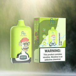 Fumot Tornado Digital Box 12000 Puffs Erdbeere Kiwi Schweiz großhandel mit 20ml E-Liquid & 550mAh Akku