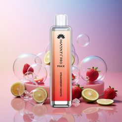 Hayati Pro Max 4000 Puffs Einweg-Vape Erdbeer Mojito Schweiz Großhandel – 1400mAh, 5% Nikotin, 2ml Tank