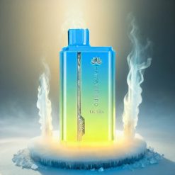 Hayati Pro Ultra 15000 Puffs Vape Crystal Ice Icy Citrus mit 15000+ Puffs, 850mAh Akku, 24ml E-Liquid, 2% Nikotin – Schweiz Großhandel