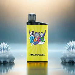 Iget Bar 3500 Puffs Vape Ananas-Eis Schweiz Großhandel – 1.2 Ohm Mesh Coil, 1400 mAh, PC+ALU