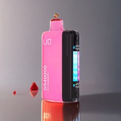 IJOY LIO SS40000 Einweg-Vape Erdbeere - 40000 Züge, 22ML, 1100 mAh, Schweiz Großhandel