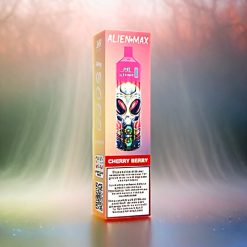 JNR Alien Max 18000 Puffs Schweiz Großhandel mit Smart LED Display, Dual Mesh Coil, 28ml E-liquid und Cherry Berry Geschmack