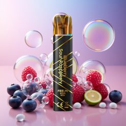 JNR Black&Golden 600+200 Puffs Einweg-Vape Blaubeere-Saure Himbeere 800 Puffs 550mAh 2ml Schweiz großhandel