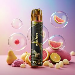 JNR Black&Golden 600+200 Puffs Einweg-Vape Lady Killa – 800 Puffs, 550mAh, 2ml, TPD, Schweiz Großhandel