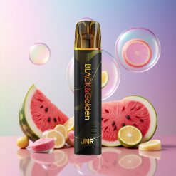 JNR Black&Golden 600+200 Puffs Einweg-Vape Wassermelonen Bubble Gum – 800 Puffs, 550mAh, 2ml, TPD, Schweiz großhandel