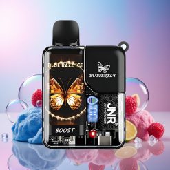 JNR Butterfly 8500 Puffs Einweg-Vape Blauer Himbeer-Eis – 8500 Puffs, 15ml, Schweiz Großhandel