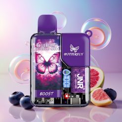 JNR Butterfly 8500 Puffs Einweg-Vape Heidelbeere Bubble Gum – 8500 Puffs, 15ml, Schweiz Großhandel
