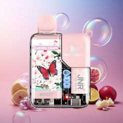 JNR Butterfly 8500 Puffs Einweg-Vape Sakura Traube – 8500 Puffs, 15ml, 1.0ohm Mesh Coil Schweiz großhandel