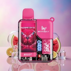 JNR Butterfly 8500 Puffs Einweg-Vape Wassermelone Eis Schweiz Großhandel – 8500 Puffs, 15ml, 1.0ohm Mesh Coil
