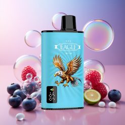 JNR EAGLE Smart 23000 Puffs Einweg-Vape Blaubeere-Sauer-Himbeere mit Digitalem Display, 1.0ohm Mesh Coil, 750mAh Akku – Schweiz Großhandel