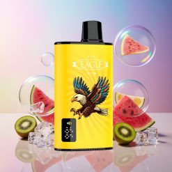 JNR EAGLE Smart 23000 Puffs Einweg-Vape Kiwi Wassermelone Eis mit Digitalem Display, 1.0ohm Mesh Coil, 750mAh Akku – Schweiz Großhandel