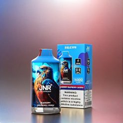 JNR Falcon 16000 Puffs - 850 mAh, 22ml, Dual Mesh Coil, Smart LED Display, Blueberry Raspberry Cherry Schweiz großhandel