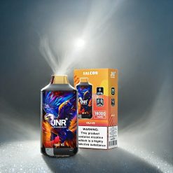 JNR Falcon 16000 Puffs Schweiz Großhandel – 16000 Puffs, 850 mAh, 22ml, Dual Mesh Coil, Typ C & Lightning, Smart LED Display, Cola Eis