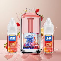 JNR Falcon GEM⁺ 30000 Züge nachfüllbare Pod Vape Erdbeer-Eis – 950mAh, 20 mg/ml, Schweiz Großhandel