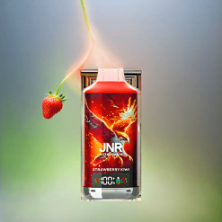 JNR Falcon X 18000 Puffs Schweiz Großhandel – 24ml E-Liquid, Dual Mesh Coil, Typ-C-Ladung – Erdbeer-Kiwi