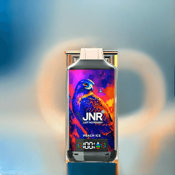 JNR Falcon X 18000 Puffs Schweiz Großhandel – 750mAh Battery, 24ml E-liquid, Dual Mesh Coil & Dual Core, Peach Ice (Pfirsich Eis)
