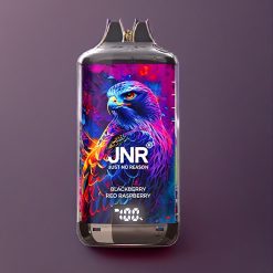 JNR Falcon X⁺ 28000 mit sichtbarem E-Liquid-Stand, 1.2Ω Dual Mesh Coil, 950mAh Akku, Schweiz Großhandel - Brombeere Rote Himbeere