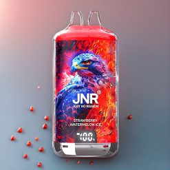 JNR Falcon X⁺ 28000 - Schweiz Großhandel - Sichtbare E-Liquid-Füllstände, 28000 Züge, Top-Refill-Design, Erdbeer-Wassermelone-Eis